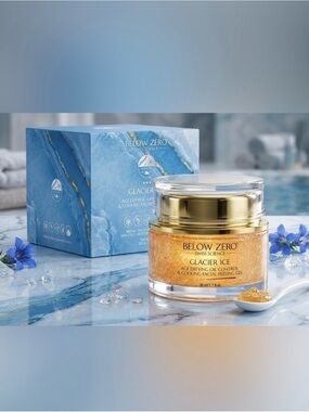 Below Zero Arctic Fresh Cooling Facial Peeling Gel ~ Retail $400